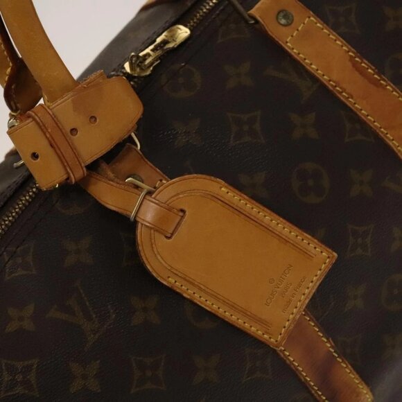 LOUIS VUITTON Monogram Keepall 45 Boston Bag M41428 LV Auth 132552 - Picture 13 of 16